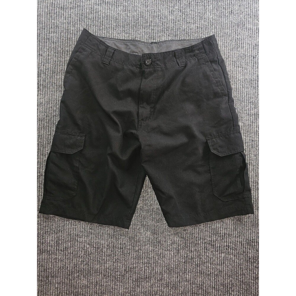 Burnside Men's Cargo Shorts Size 32 Black